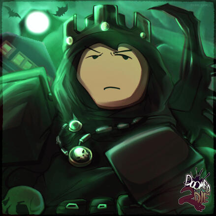 Doomed 2 Die (Classic) Halloween Icon