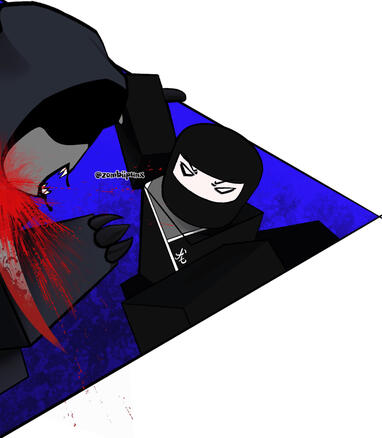 Collab with 3 other arts to make a thumbnail for Doomed 2 Die (Classic)/